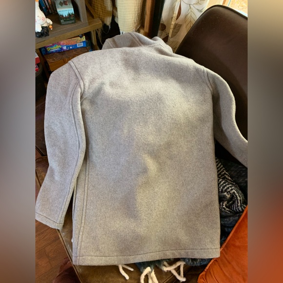 Original Montgomery Mens Abberley Duffle Coat Large Gray - Picture 5 of 7